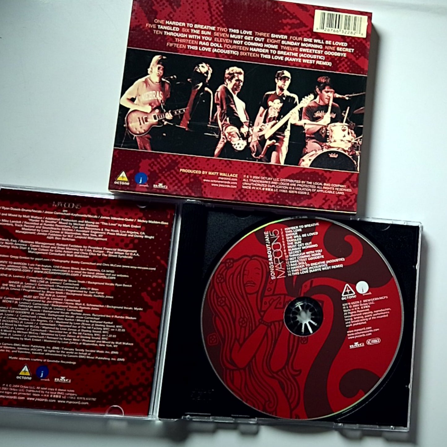 Maroon 5 – Songs About Jane (CD, 2004) Hong Kong 82876 63228 2