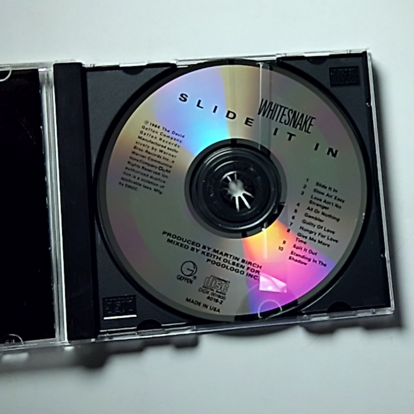 Whitesnake – Slide It In (CD, 1987) US 4018-2