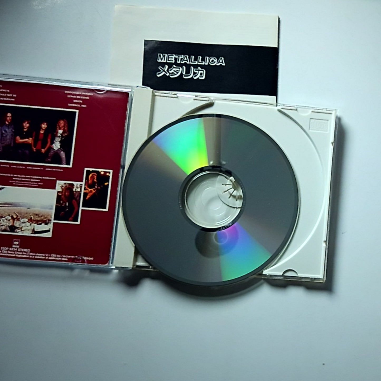 Metallica - Master Of Puppets (CD, 1988) Japan 25DP 5234