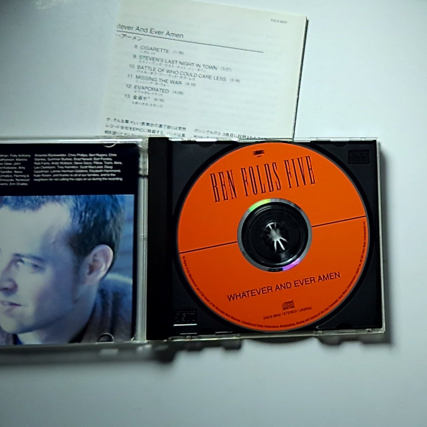 Ben Folds Five – Whatever And Ever Amen (CD, 1997) Japan ESCA 6642