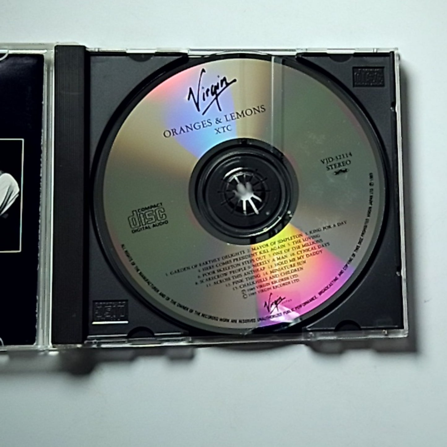 XTC – Oranges & Lemons (CD, 1989) Japan VJD-32114
