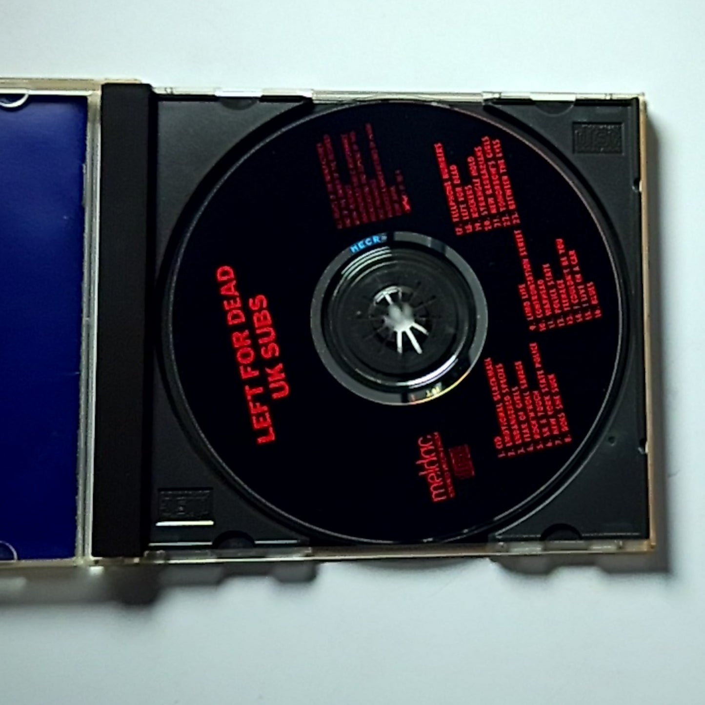 UK Subs – Left For Dead (CD, 1993) Japan MECR-25034