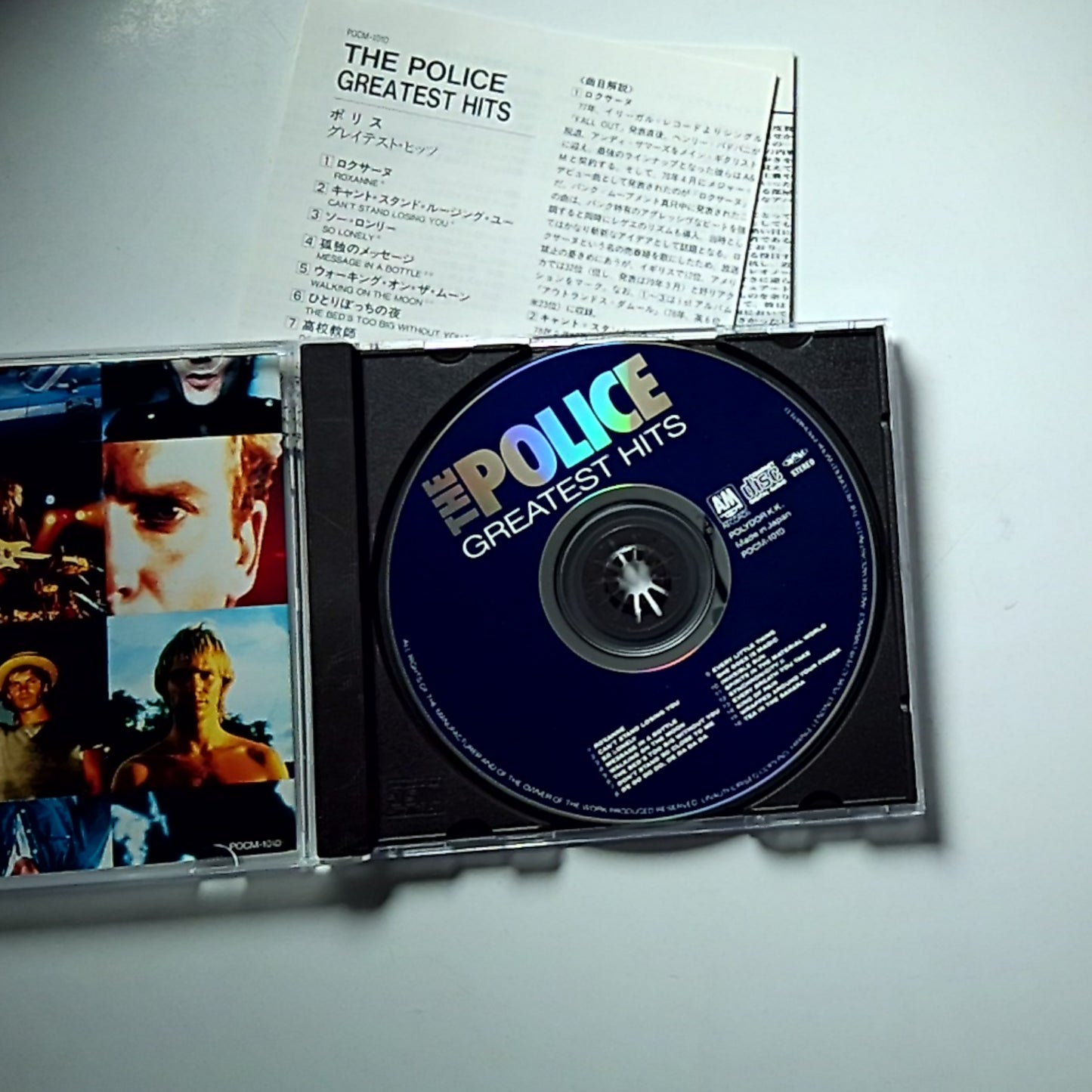 The Police – Greatest Hits (CD, 1992) Japan POCM-1010