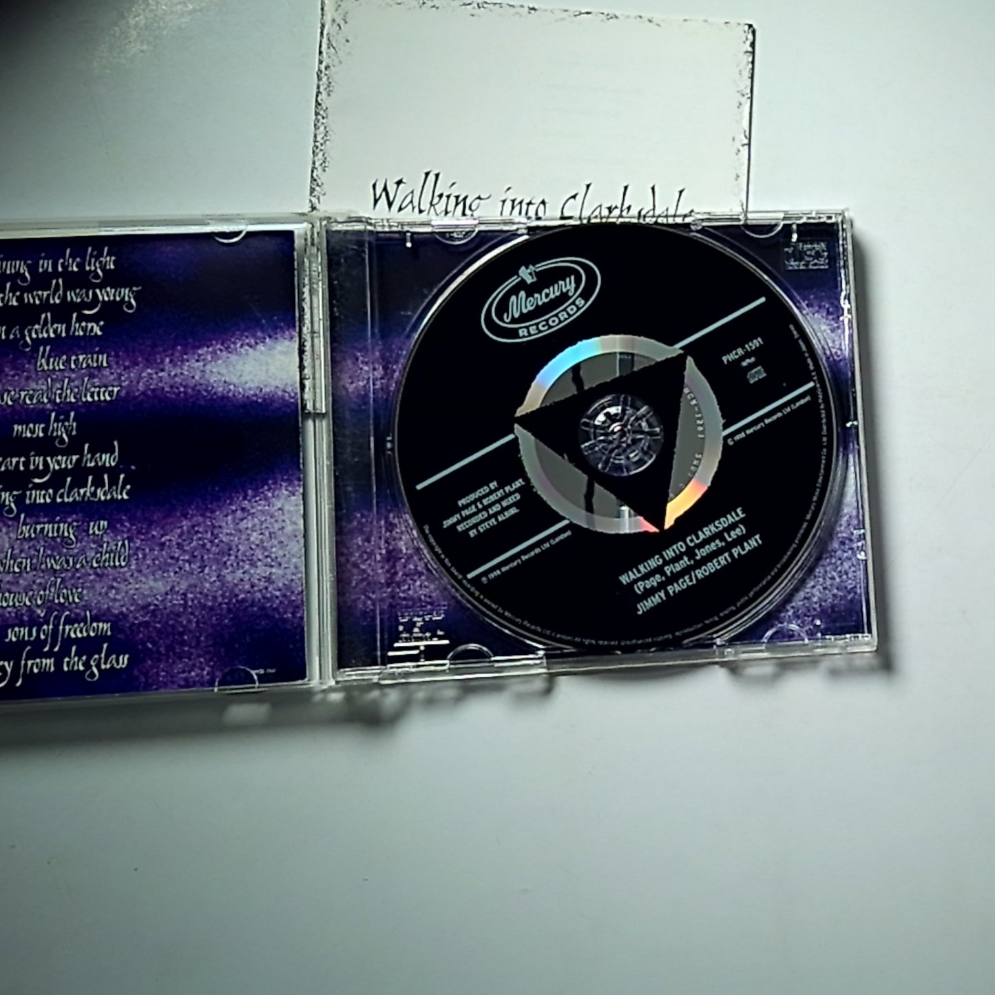 Jimmy Page, Robert Plant – Walking Into Clarksdale (CD, 1998) Japan PHCR-1591