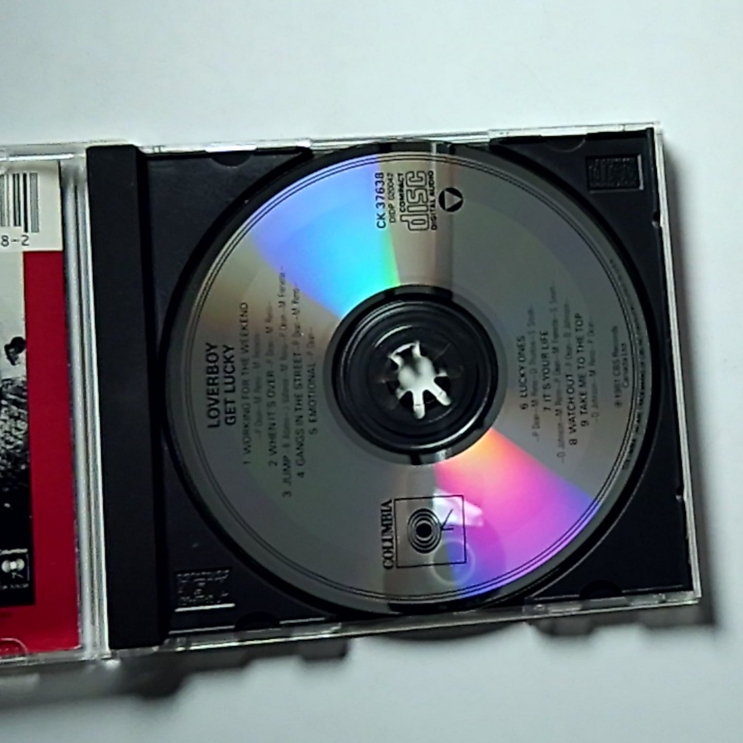 Loverboy – Get Lucky (CD) US CK 37638