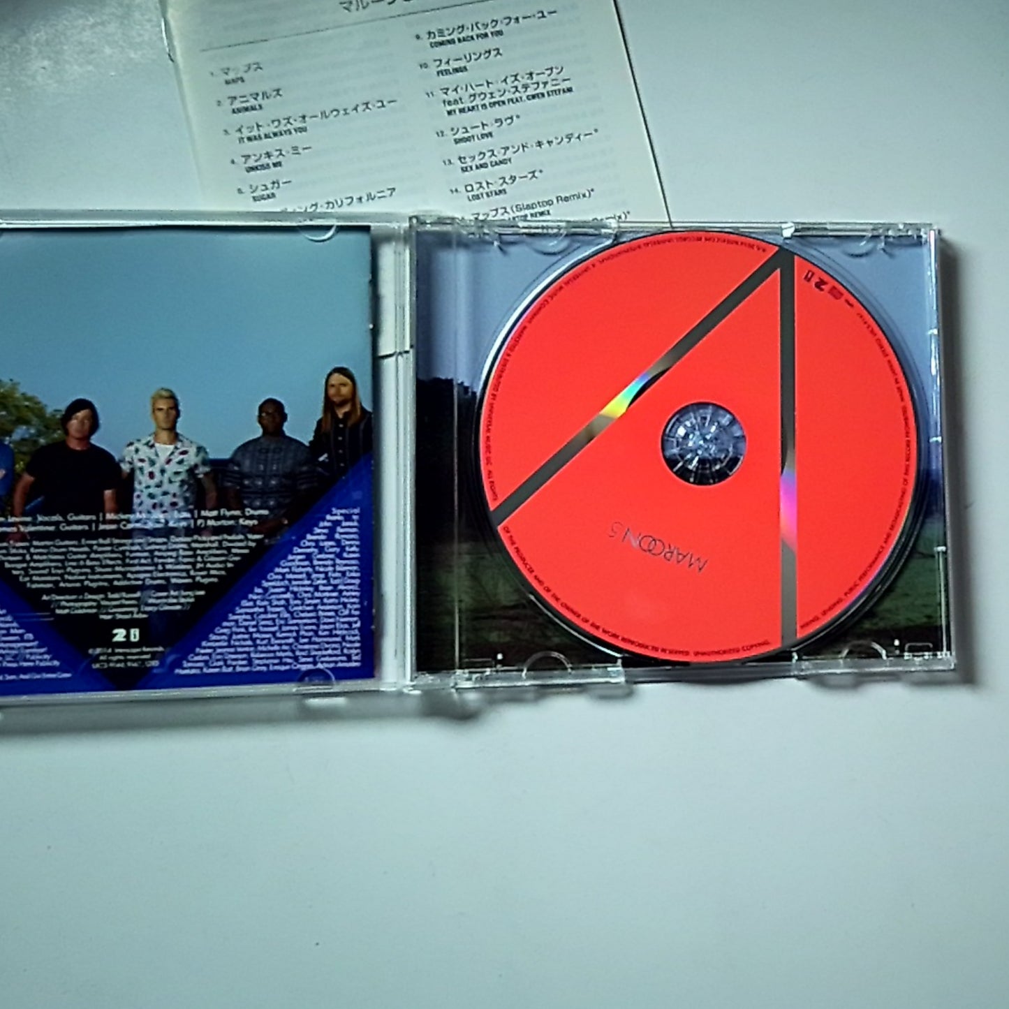 Maroon 5 – V (CD, 2014) Japan UICS 9147