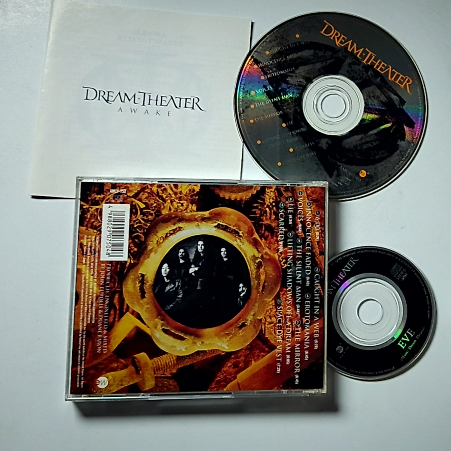Dream Theater – Awake (CD + 3" Disc, 1994) Japan AMCY-750