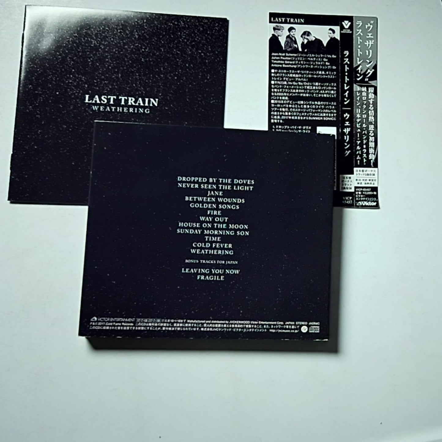 Last Train – Weathering (CD, 2017) Japan obi CFR04