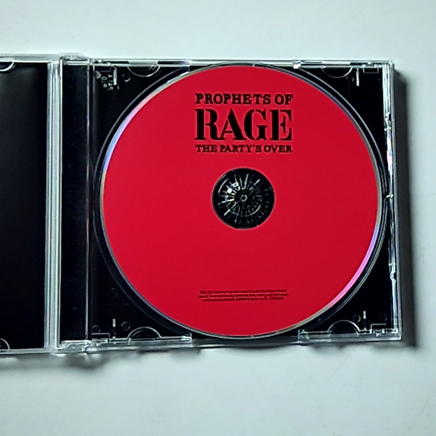 Prophets Of Rage – The Party's Over (CD, 2016) Europe 4252000269