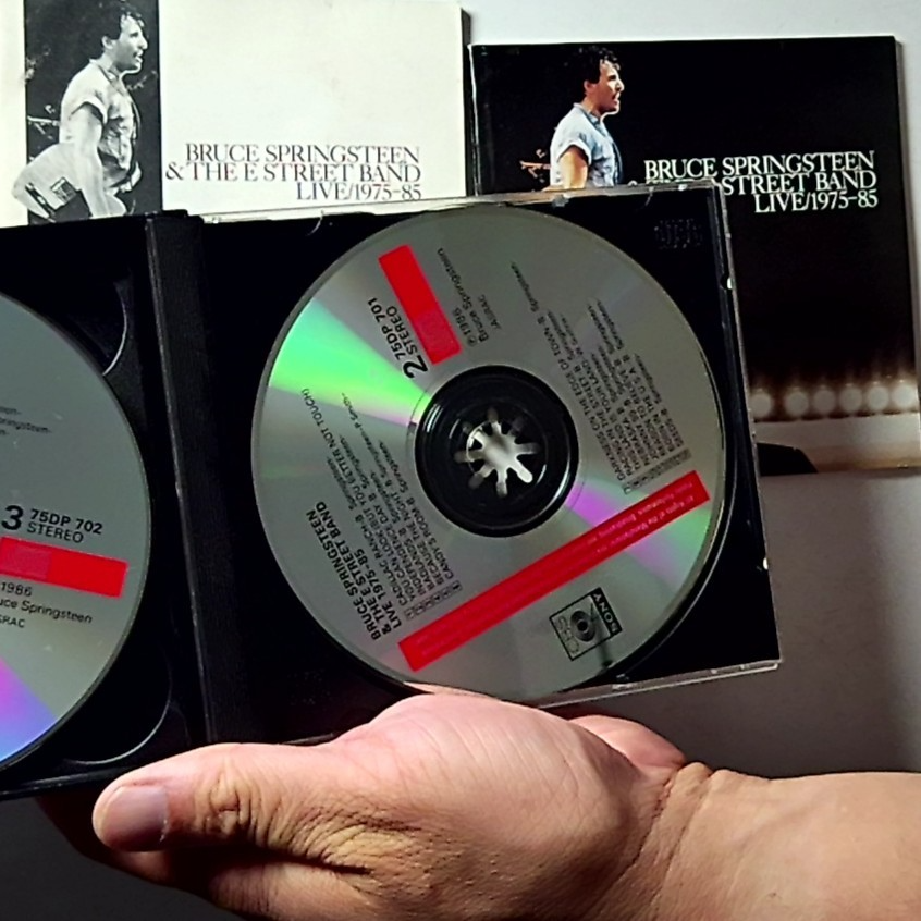 Bruce Springsteen & The E-Street Band – Live/1975-85 (CD, 1986) Japan 75DP 700~2