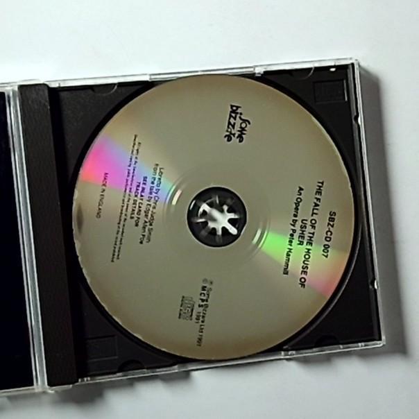 Peter Hammill – The Fall Of The House Of Usher (CD, 1991) UK SBZ-CD 007