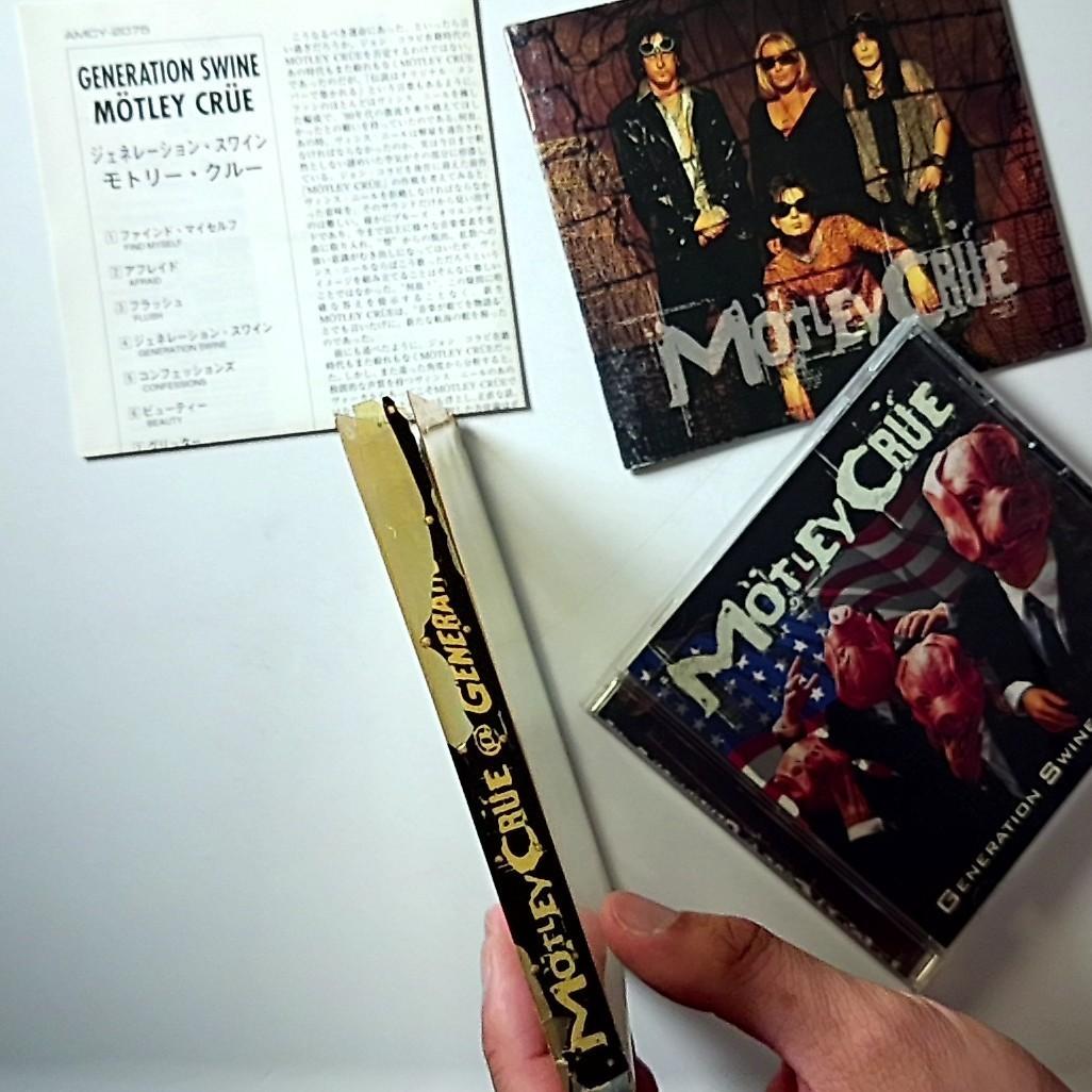 Mötley Crüe – Generation Swine (CD, 1997) Japan AMCY-2075