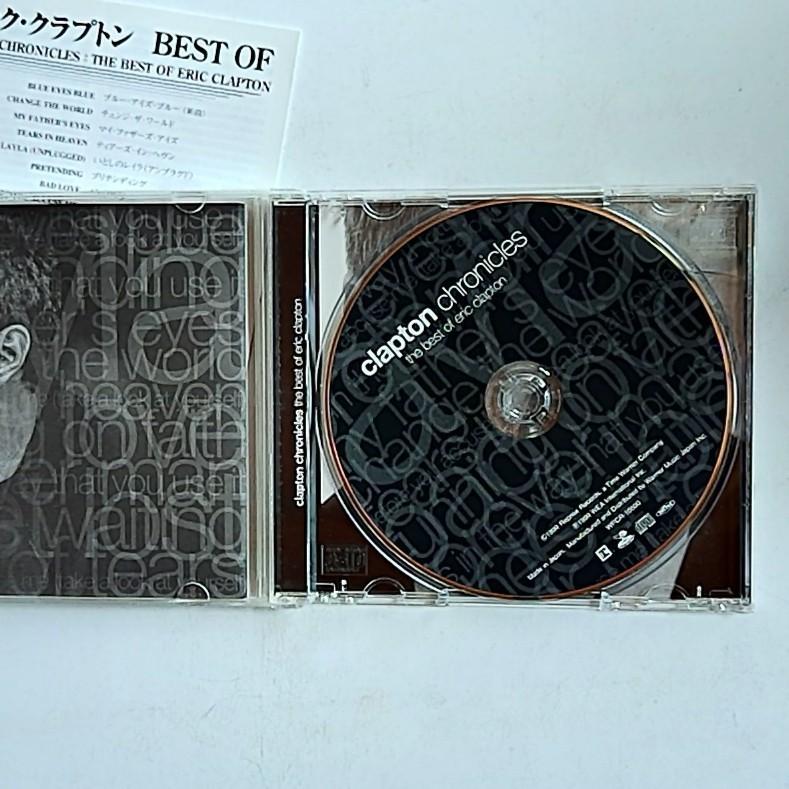 Clapton Chronicles - The Best Of Eric Clapton (CD, 1999) Japan WPCR-10600