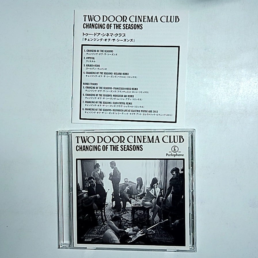 Two Door Cinema Club – Changing Of The Seasons (CD, 2013) Japan WPCR-15359