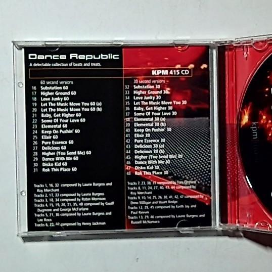 Various – Dance Republic (CD, 1999) UK KPM 415 CD