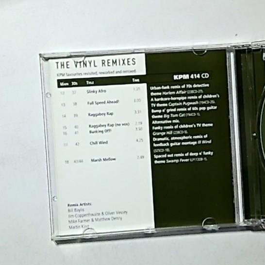 Various – The Vinyl Remixes (CD, 1999) UK KPM 414