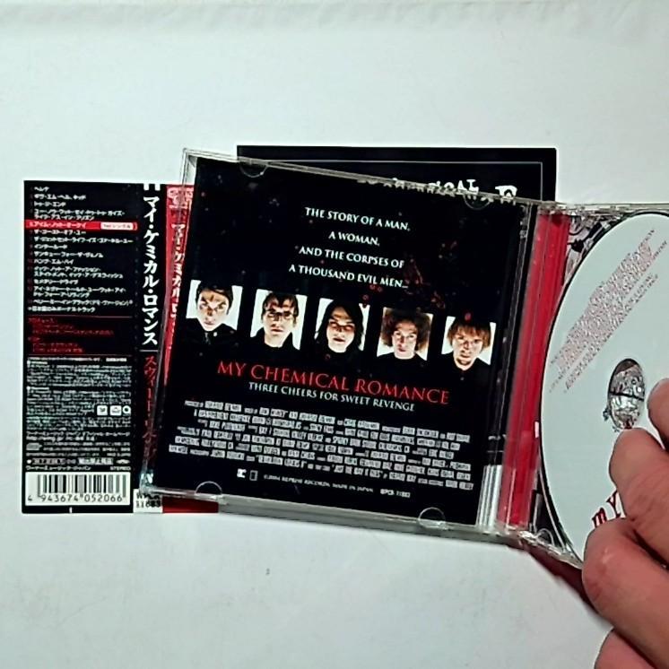 My Chemical Romance – Three Cheers For Sweet Revenge (CD, 2004) Japan Obi
