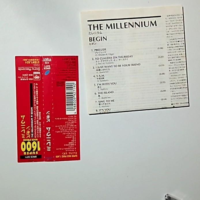 The Millennium – Begin (CD, 1997) Japan Obi SRCS 9271