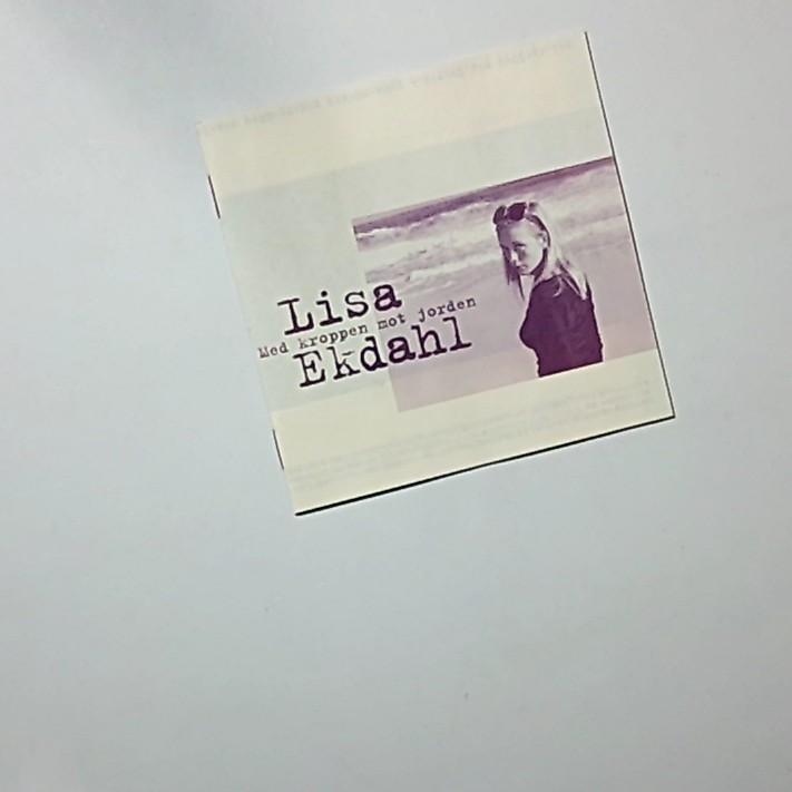 Lisa Ekdahl – Med Kroppen Mot Jorden (CD, 1996) Japan BVCP-946