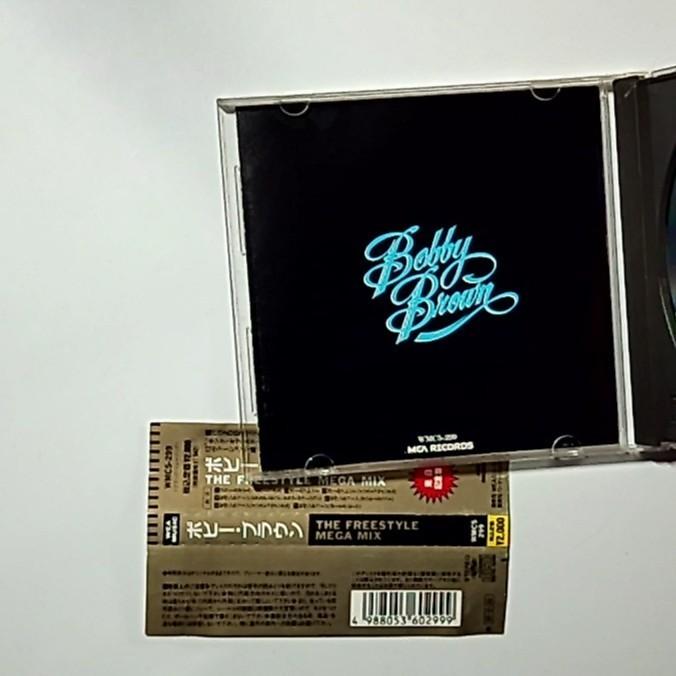 Bobby Brown – The Free Style Mega-Mix (CD, 1991) Japan Promo, Obi WMC5-299