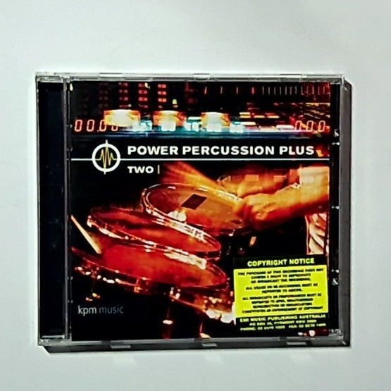 Paul Clarvis, – Power Percussion Plus Two (CD, 2005) UK & Europe KPM 582 CD