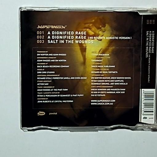 Superheist – A Dignified Rage (CD, 2002) Australia PIV0003