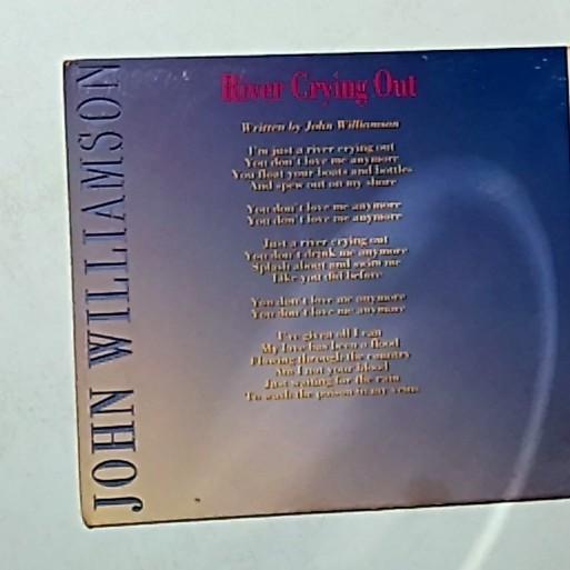 John Williamson – River Crying Out (CD, 1994) Australia Promo, Digipak 8740542