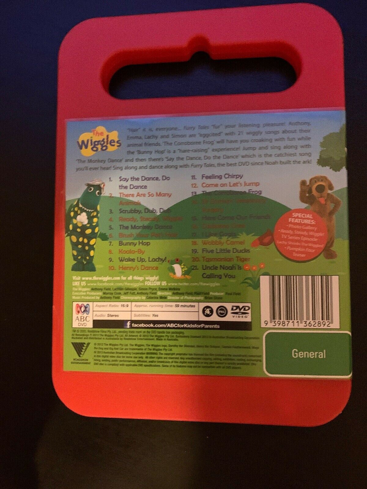 The Wiggles - Furry Tales (DVD, 2013) Region 4