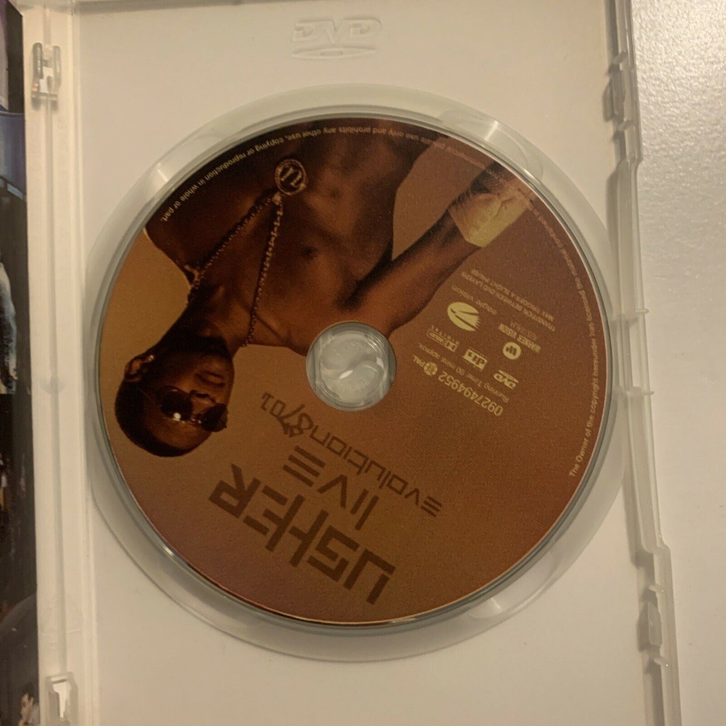 Usher - Live Evolution 8701 (DVD, 2002) All Regions