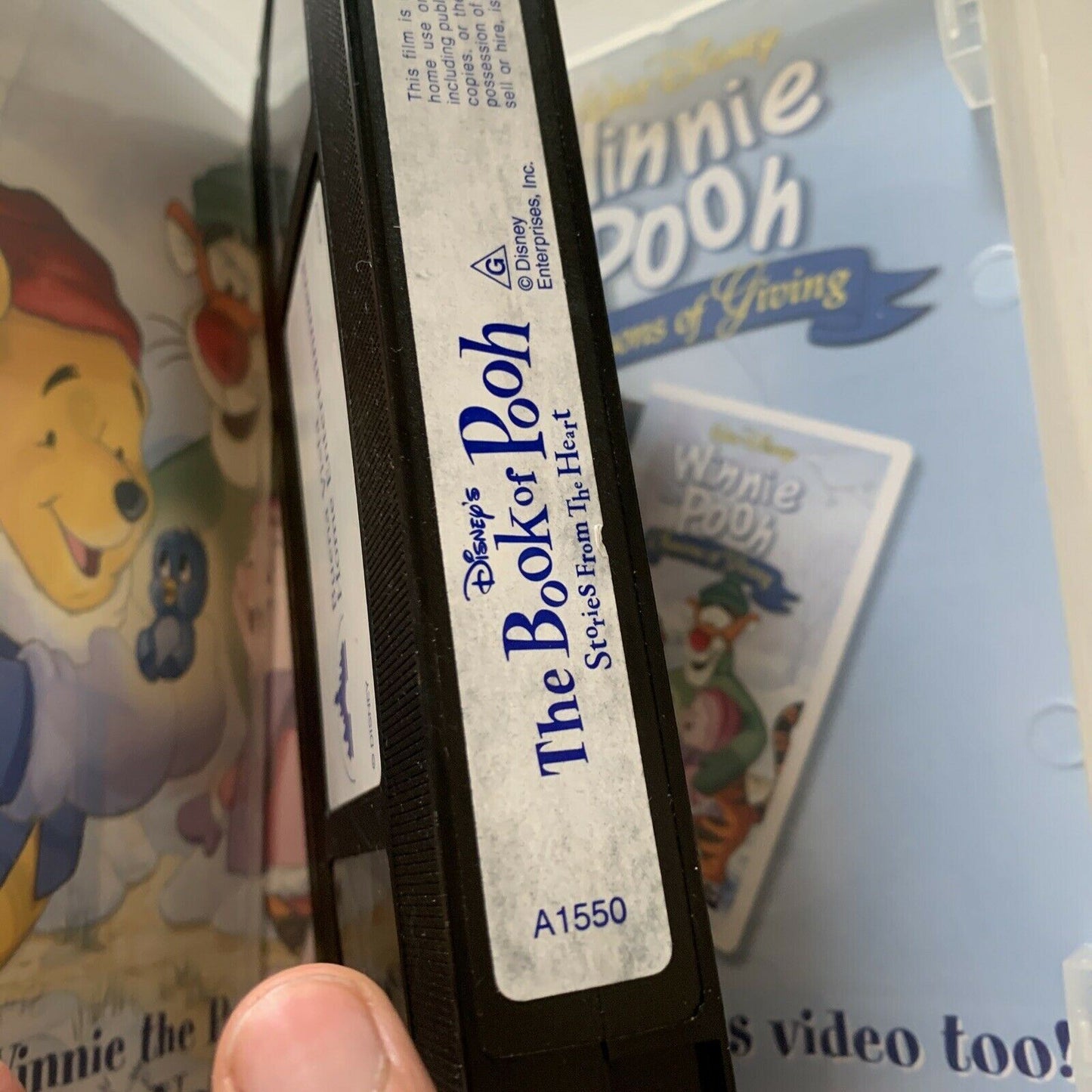 Disney's The Book of Pooh - Story From The Heart (VHS, 2001) PAL