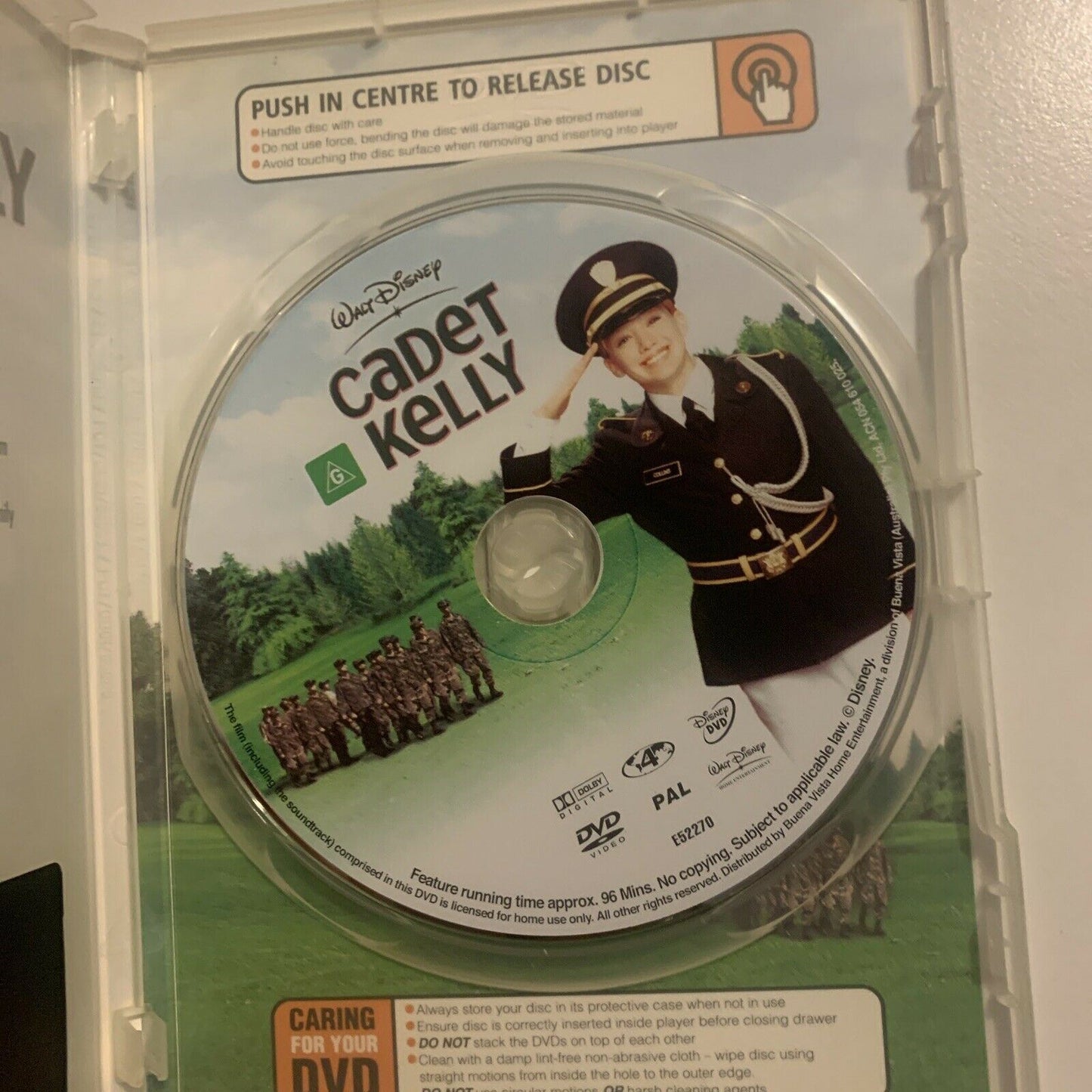 Cadet Kelly (DVD, 2002) Hilary Duff. Region 4&2