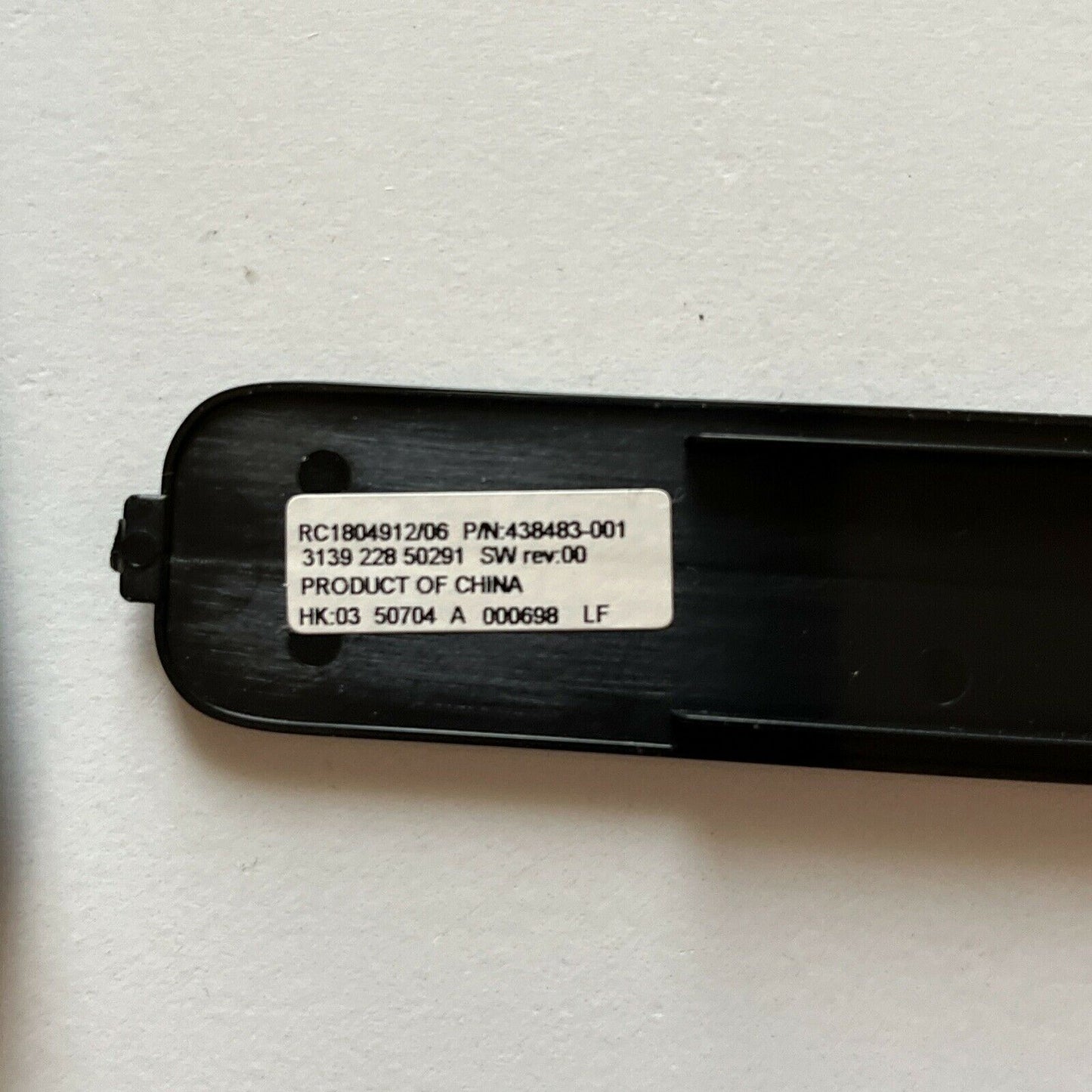 Genuine Original HP Media Center RC1804912/06 RC6 REMOTE CONTROL 438483-001
