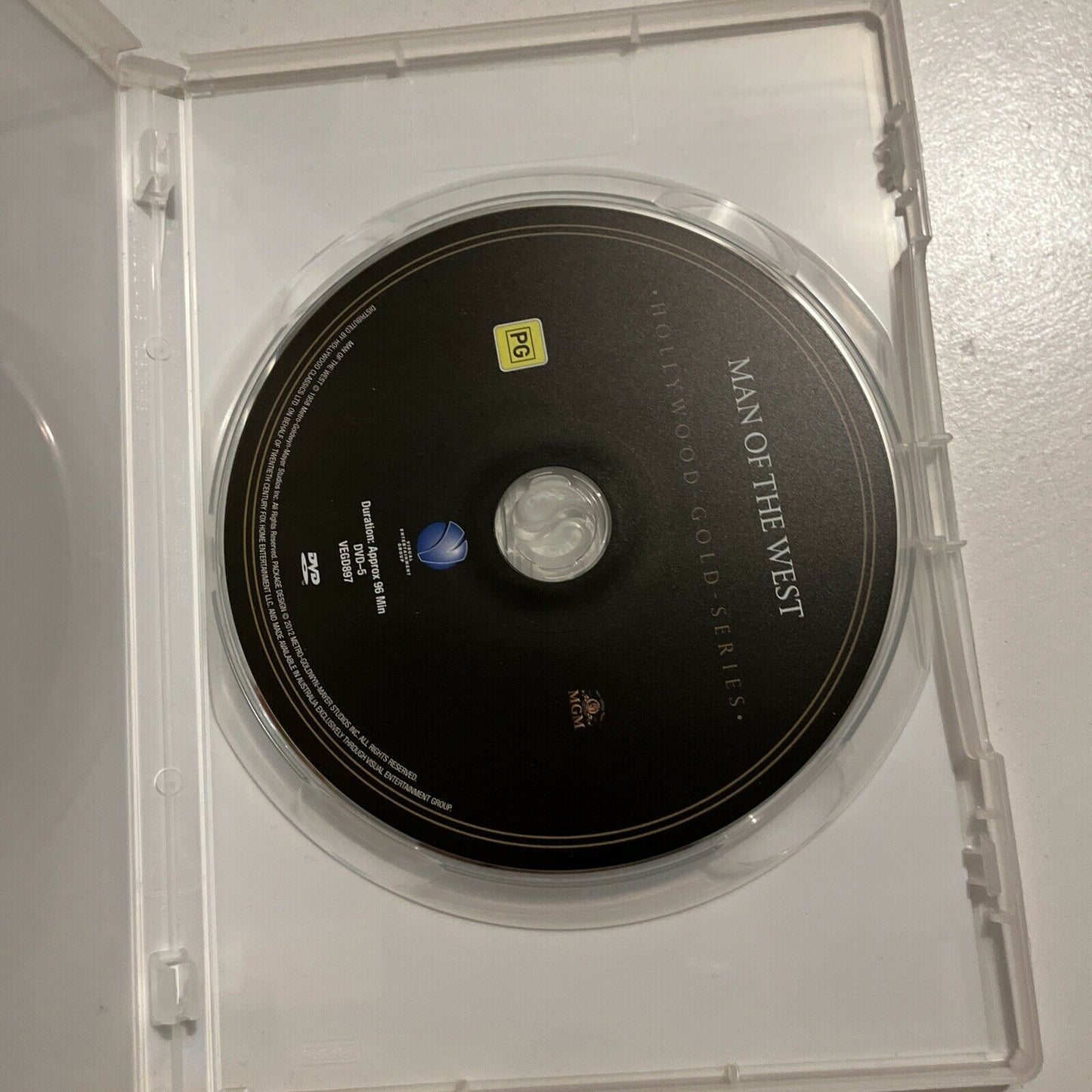 Man Of The West (DVD, 1958) Gary Cooper. Region 4