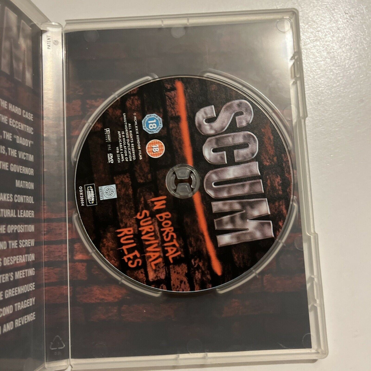 Scum (DVD, 1979) Ray Winstone. Region 2