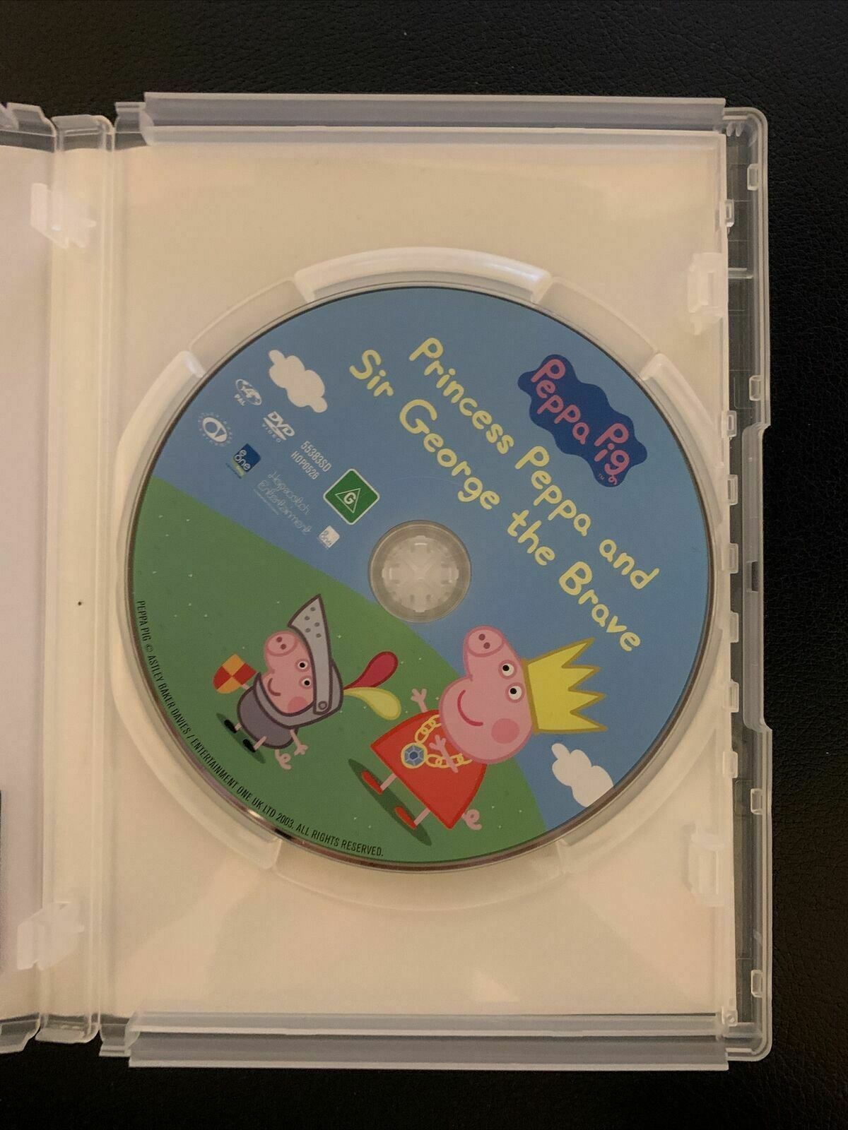 Peppa Pig - Princess Peppa & Sir George The Brave (DVD) Region 4