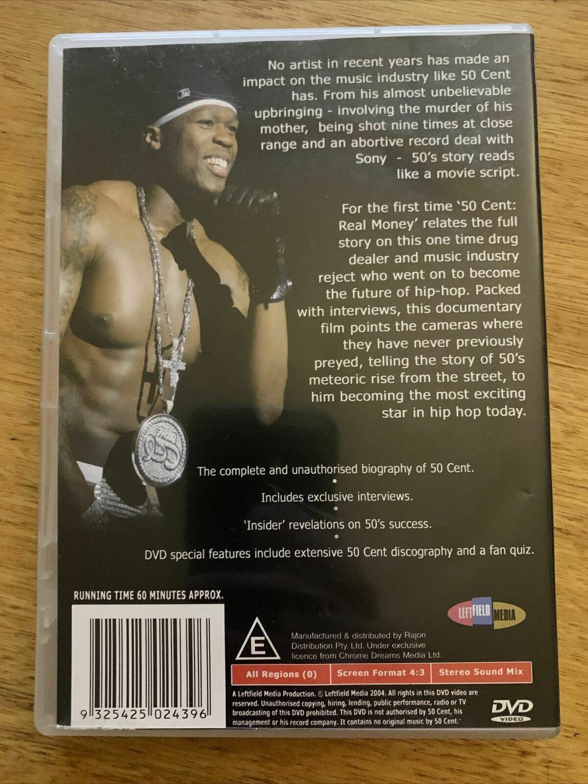 50 Cent Real Money (DVD, 2004) Unauthorised Documentary