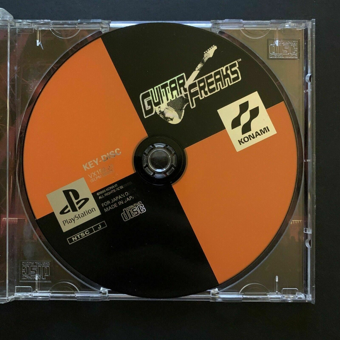 GUITAR FREAKS - PS1 PlayStation NTSC-J Japan Rare Japanese Guitar Music Game