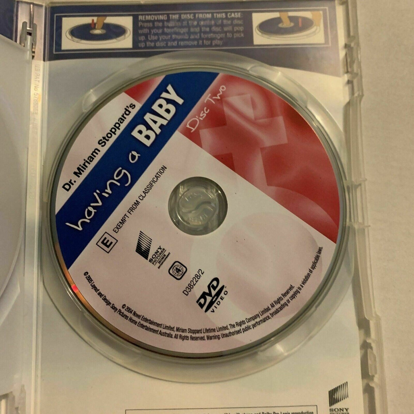 Dr Miriam Stoppard's - Having A Baby (DVD, 2004, 2-Disc) Region 4,2