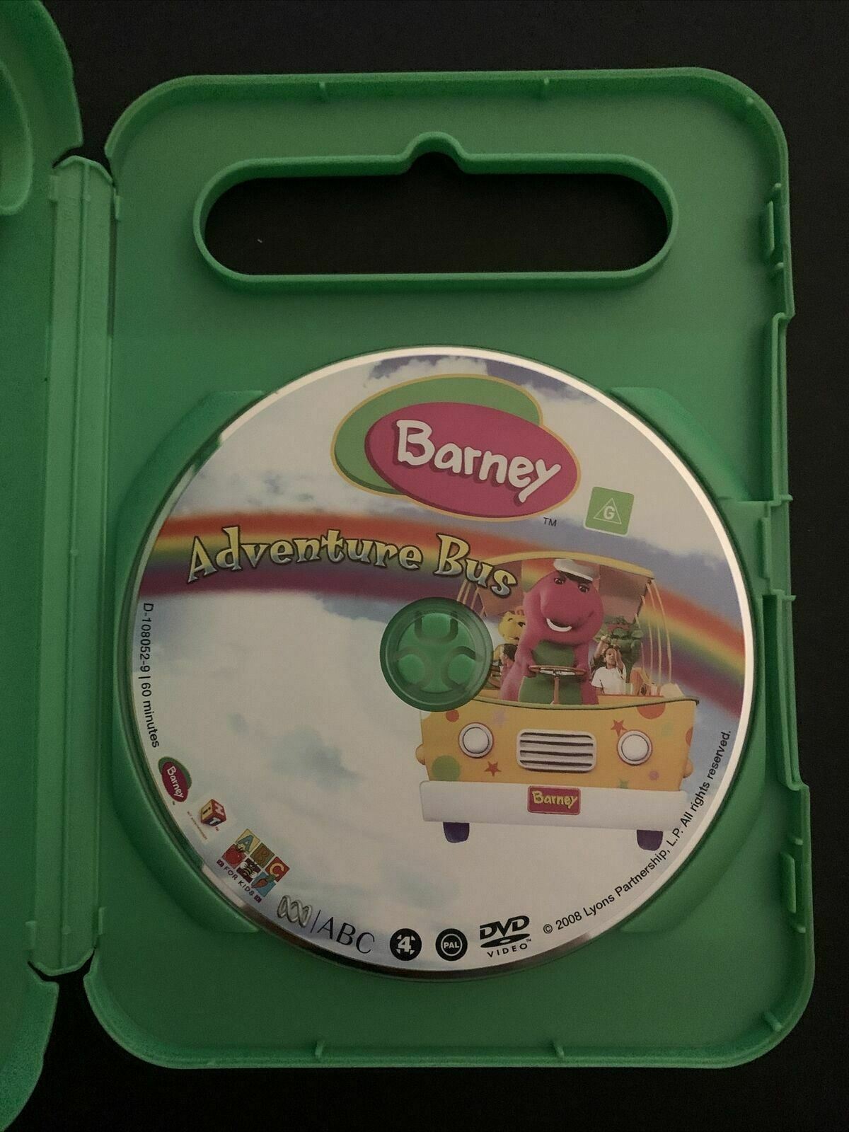 Barney - Adventure Bus (DVD, 2008) All Regions