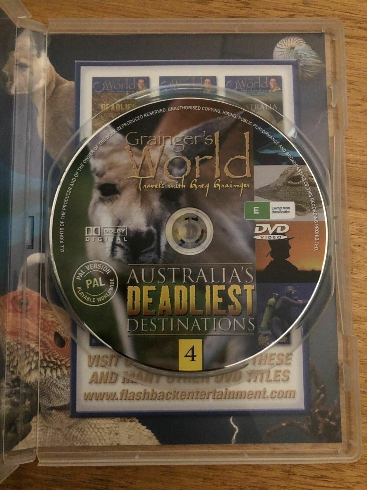 Grainger's World - Australia's Deadliest Destinations (DVD) All Regions