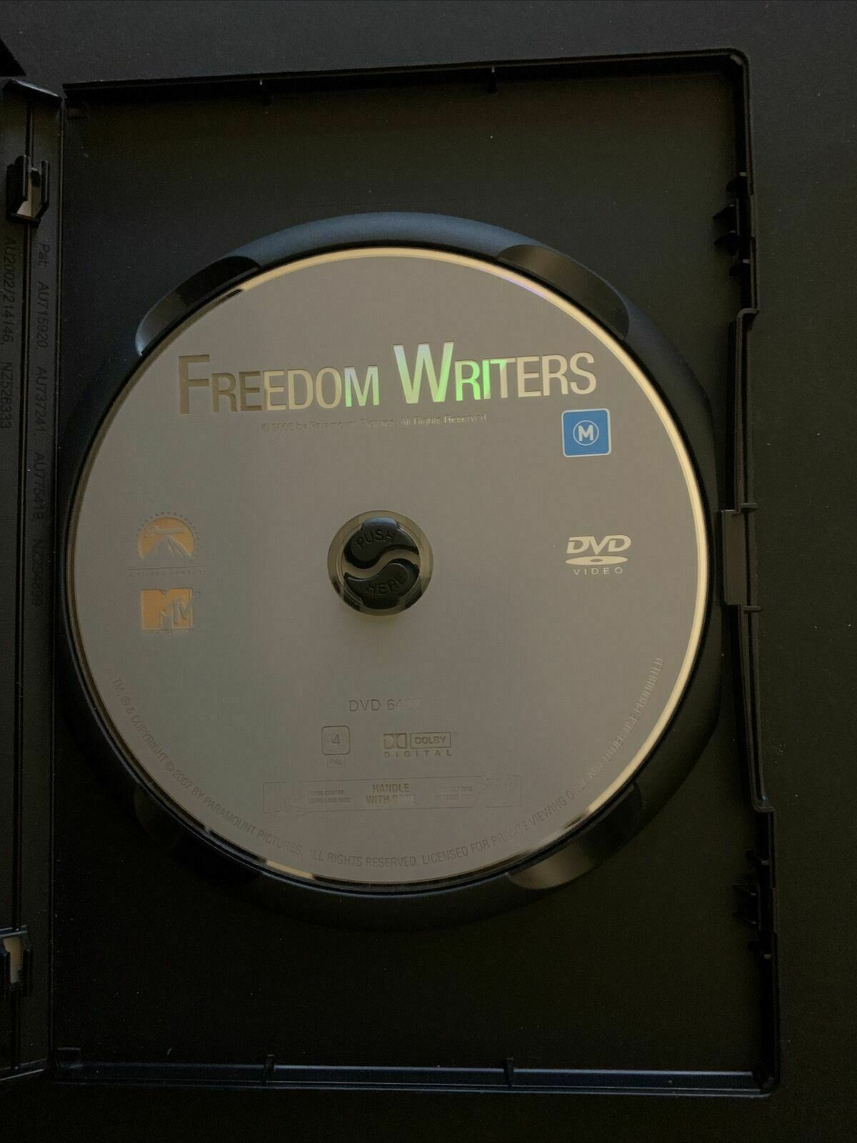 Freedom Writers (DVD, 2007) Patrick Dempsey, Hilary Swank. Region 4