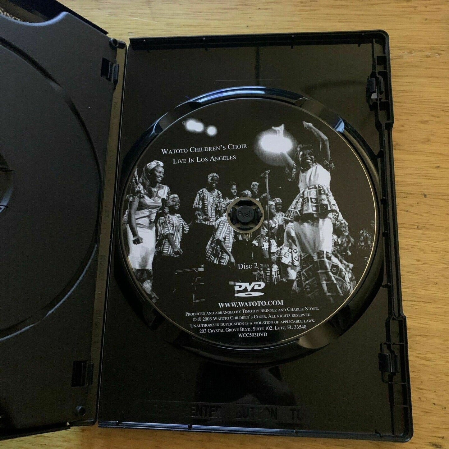 Watoto Children's Choir - Live in Los Angeles (DVD, 2003, 2-Disc) All Regions