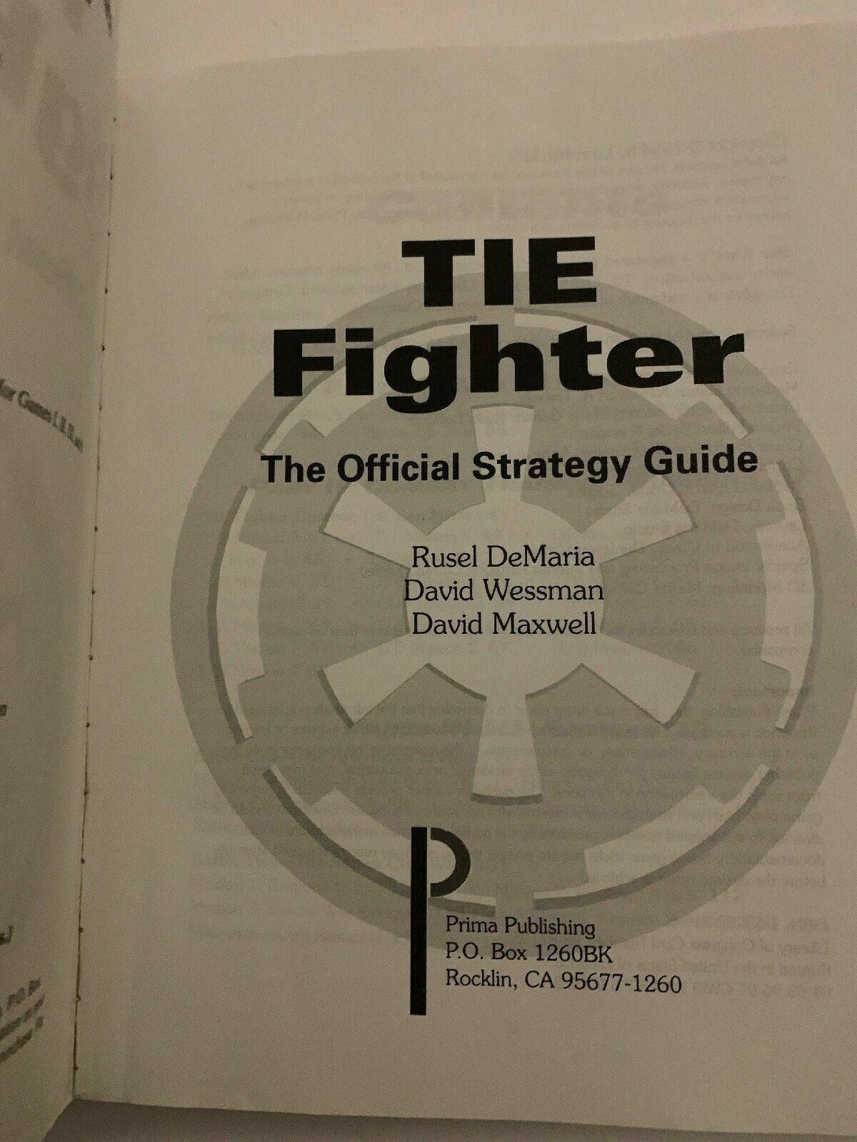 Star Wars: TIE Fighter - PC Game Complete Box 3.5'' Floppy Disc