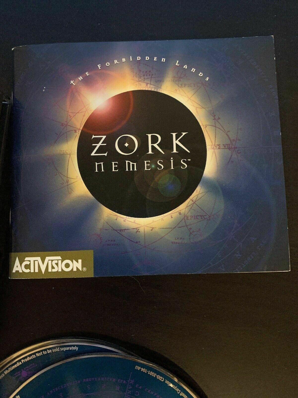 Zork Nemesis PC CDROM Activision With Manual - Retro Classic Adventure Game