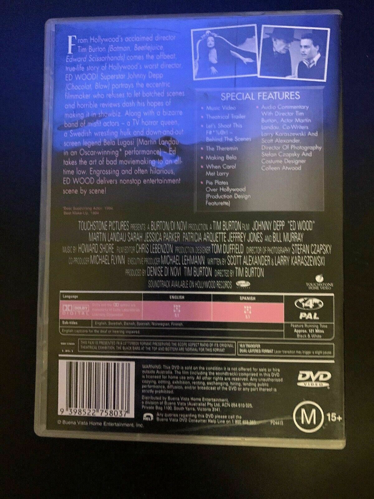 Ed Wood - Special Edition (DVD, 2003)