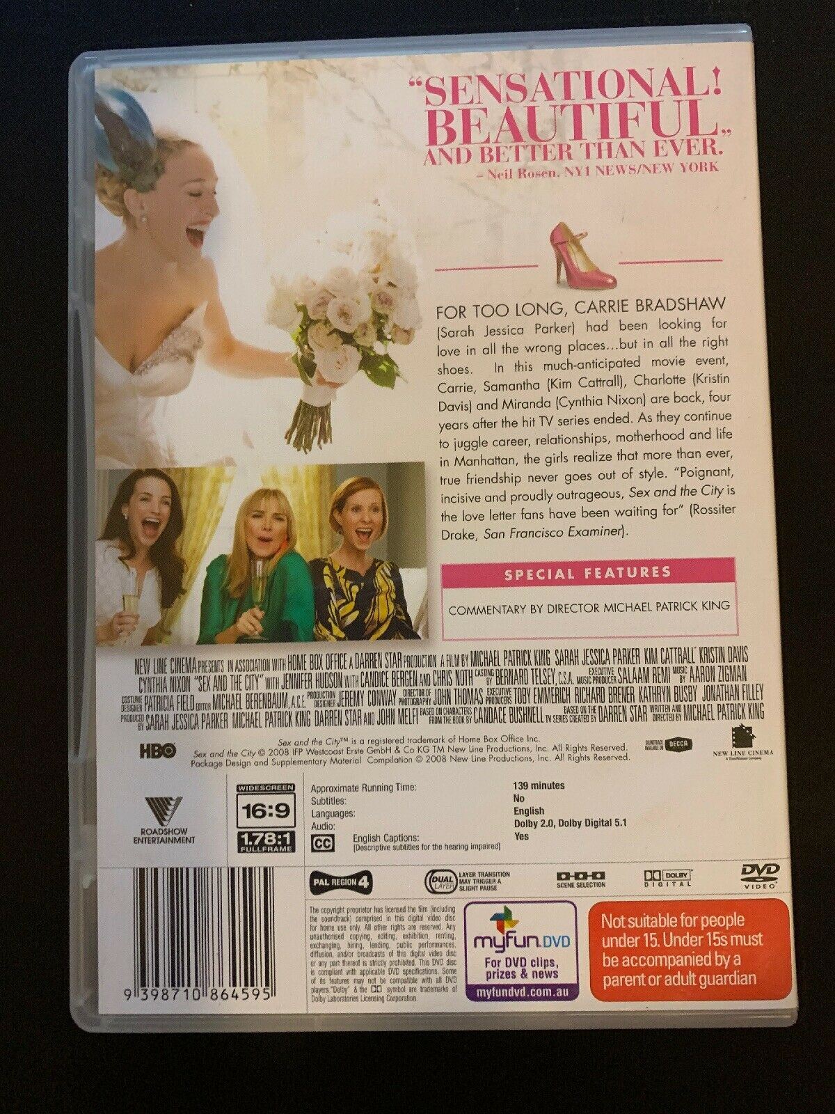 Sex And The City - The Movie DVD