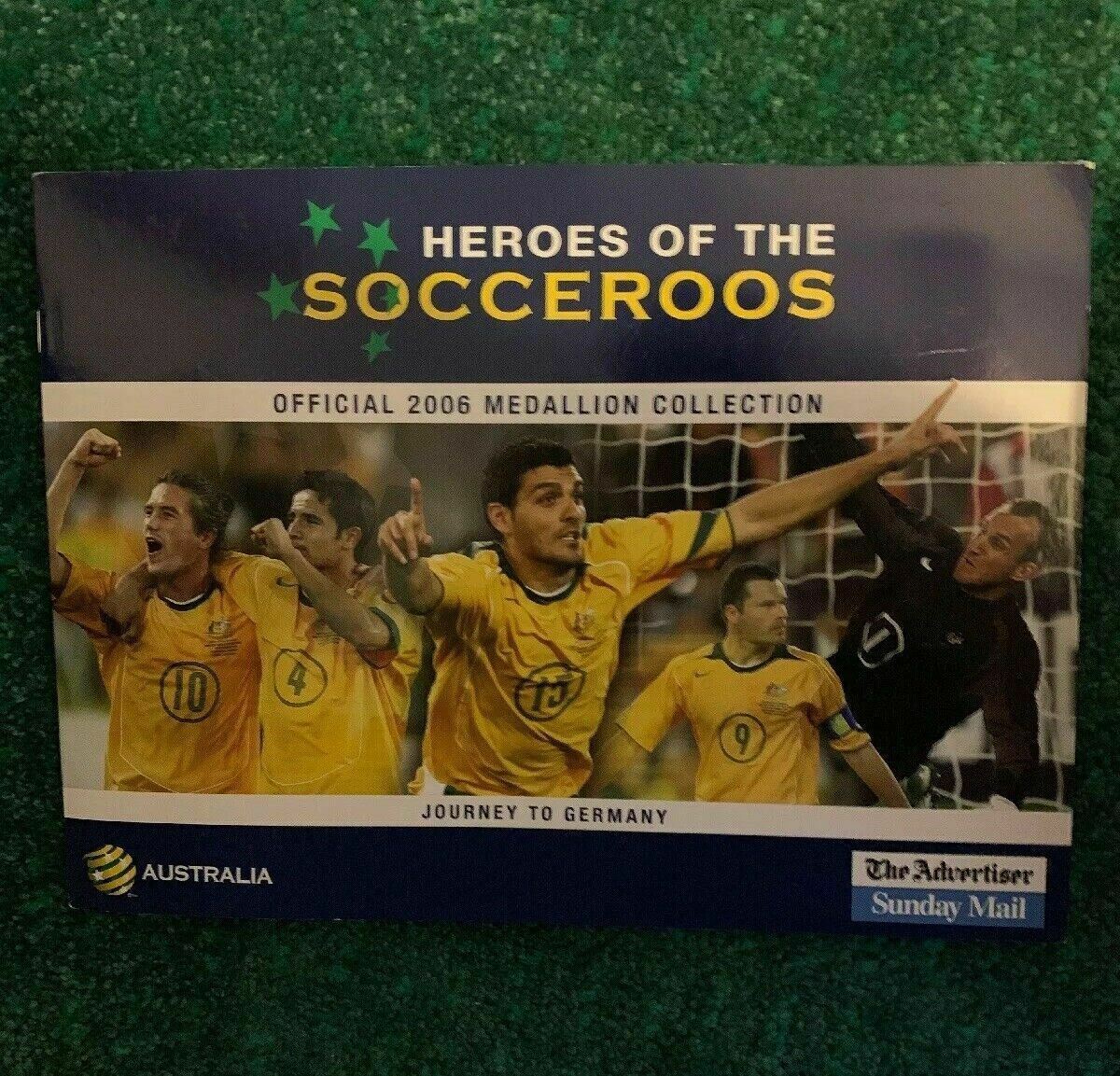Heroes Of The Socceroos Official 2006 Medallion Collection Journey To Germany