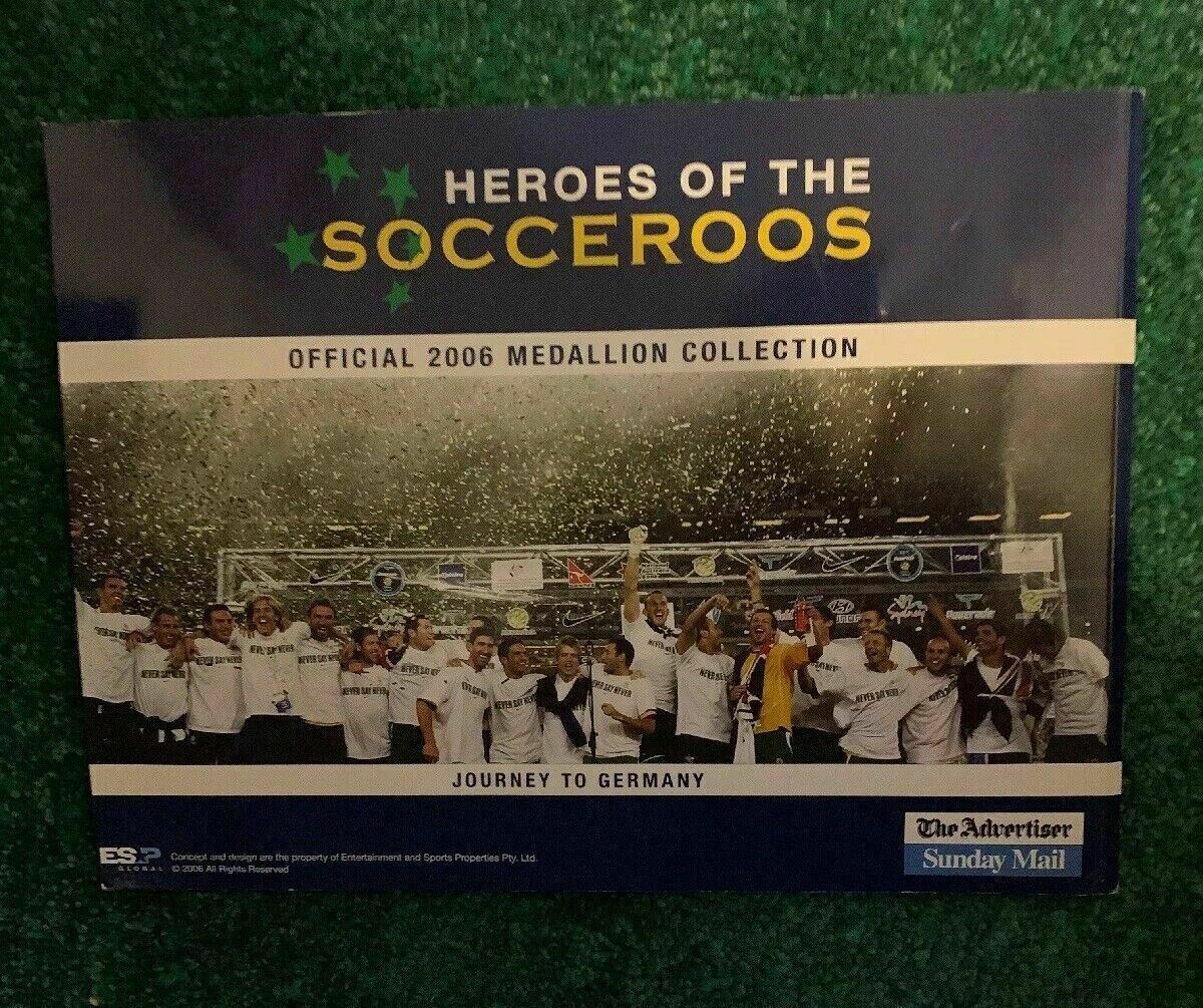 Heroes Of The Socceroos Official 2006 Medallion Collection Journey To Germany