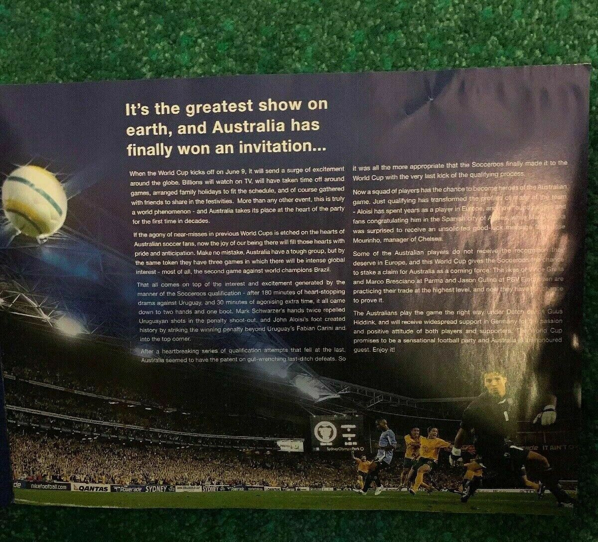 Heroes Of The Socceroos Official 2006 Medallion Collection Journey To Germany