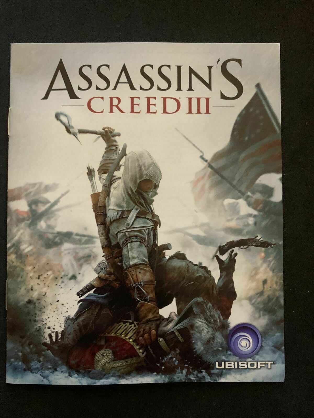 Assassin's Creed III -- Special Edition (Sony PlayStation 3, 2012) with Manual